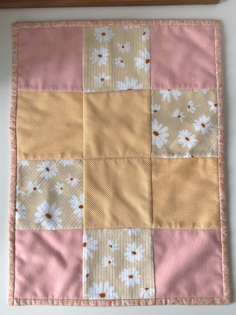 Mini Keepsake Memory Quilt - 4inch square blocks