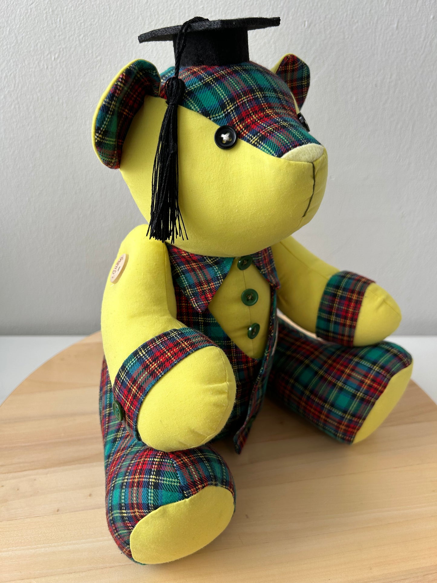 Mini Memory School Bear