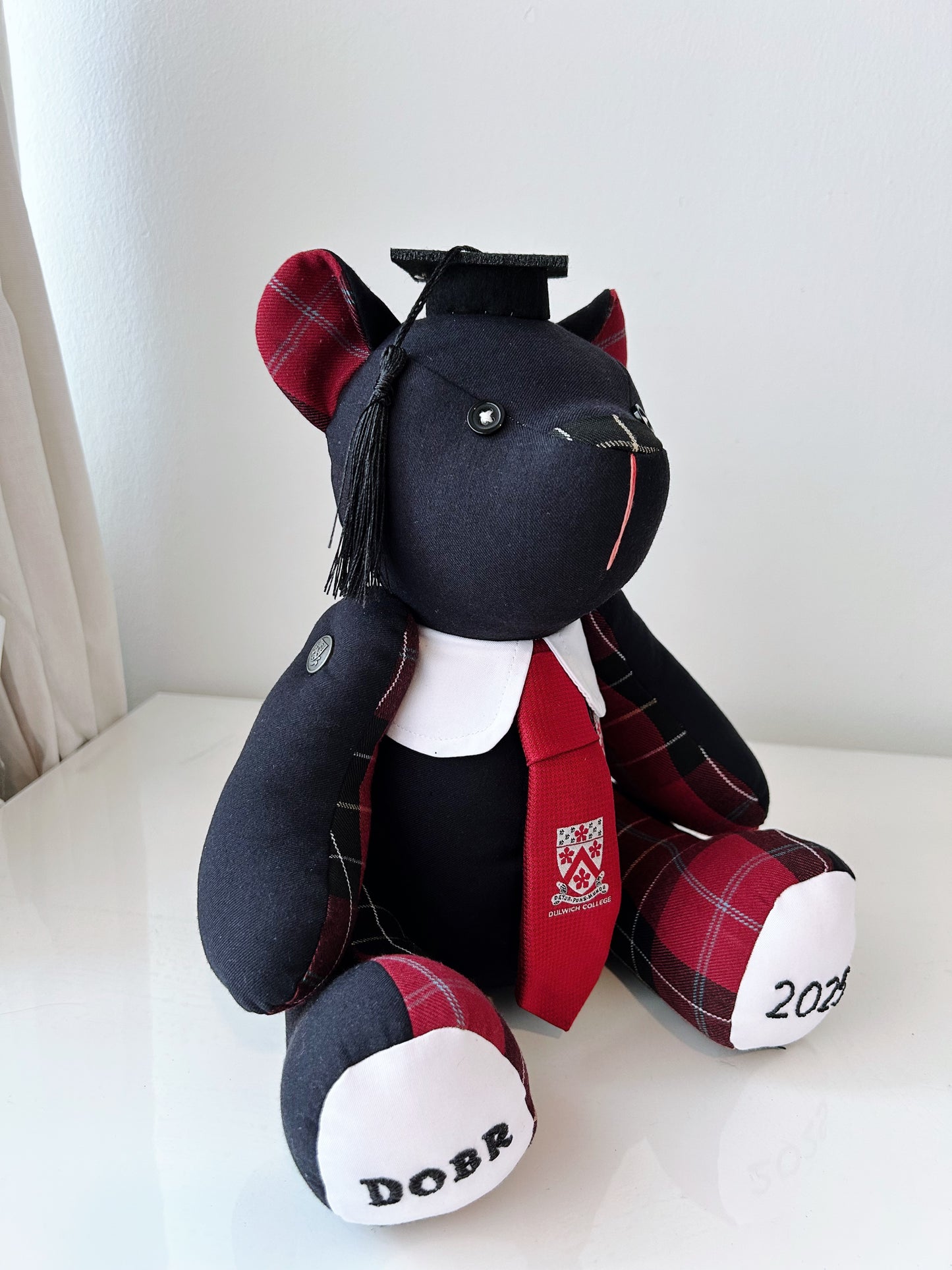 Mini Memory School Bear