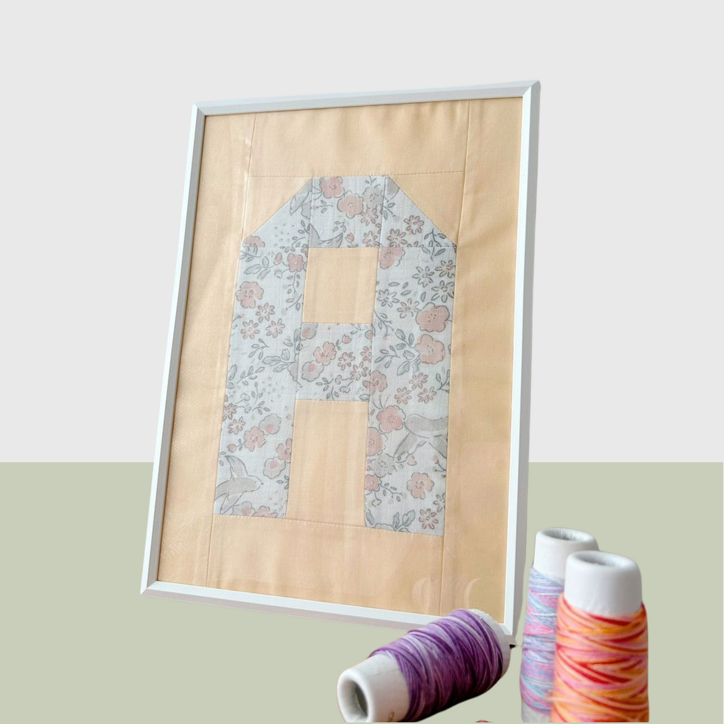 Letter Quilt Block