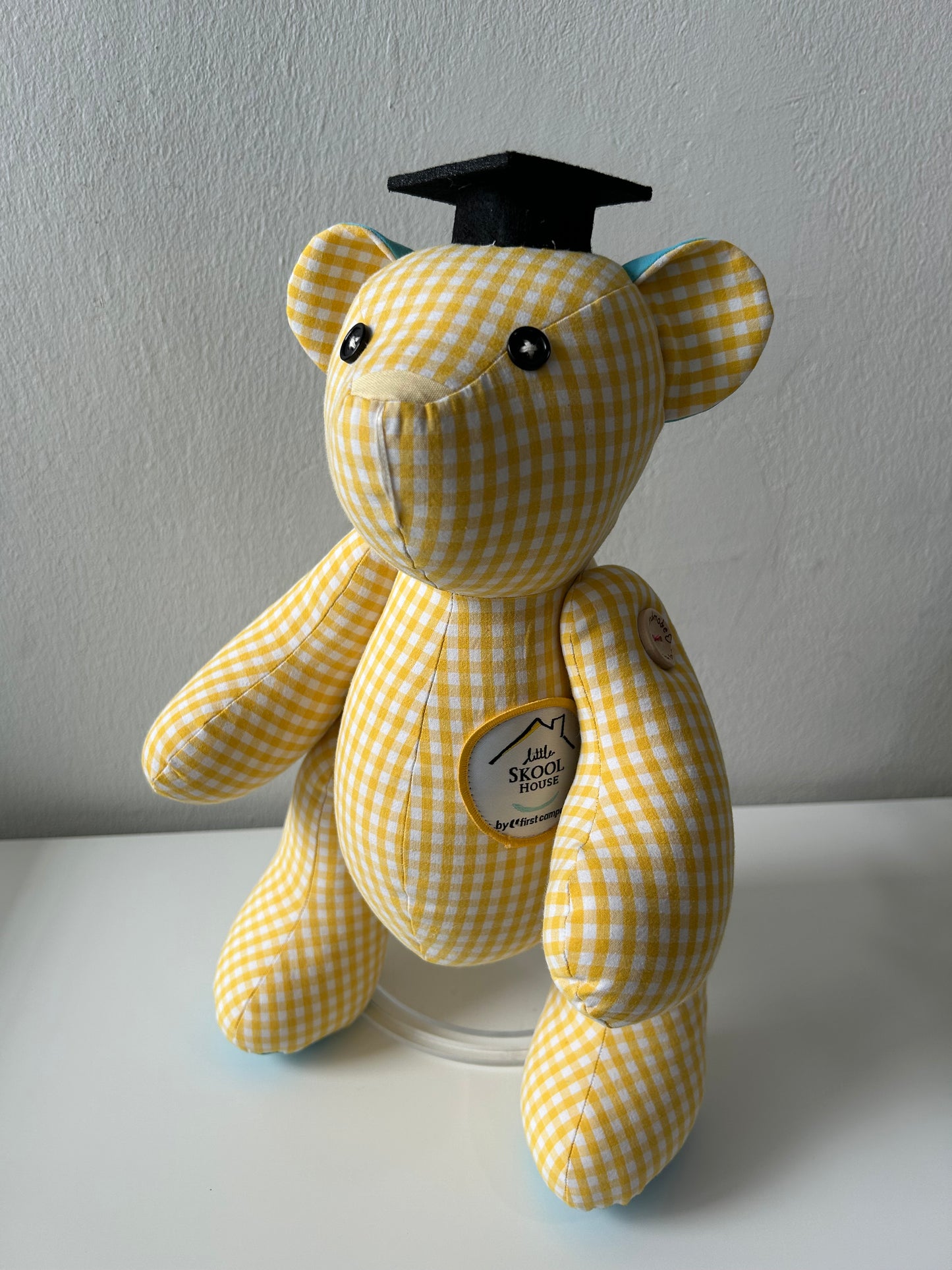 Mini Memory School Bear