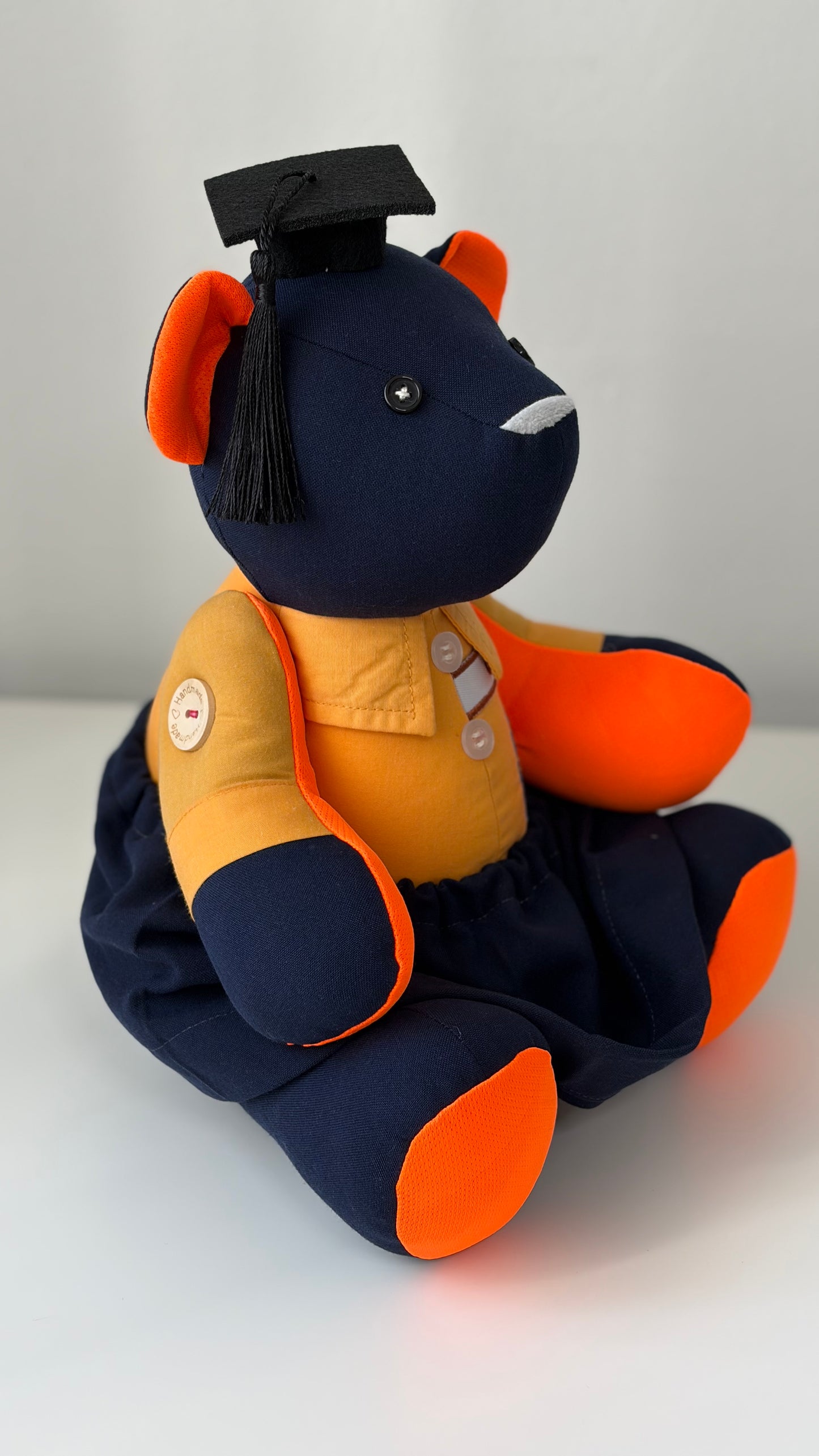 Customised Graduation Bear Singapore | Memory School Bear from Uniform